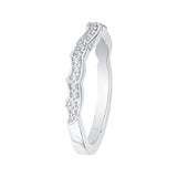 14 Kt White Gold Promezza Bridal Wedding Band