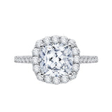 18 Kt White Gold Carizza Boutique Bridal Engagement Ring