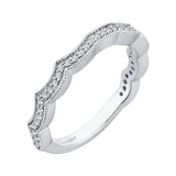 14 Kt White Gold Promezza Bridal Wedding Band