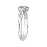 14 Kt White Gold Promezza Bridal Engagement Ring