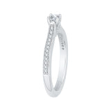 14 Kt White Gold Promezza Bridal Engagement Ring