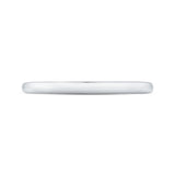 14 Kt White Gold Carizza Bridal Wedding Band