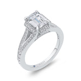 14 Kt White Gold Promezza Bridal Engagement Ring