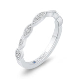14 Kt White Gold Promezza Bridal Wedding Band