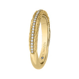 14 Kt Yellow Gold Carizza Bridal Wedding Band