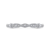 14 Kt White Gold Promezza Bridal Wedding Band