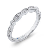 14 Kt White Gold Promezza Bridal Wedding Band