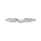 14 Kt White Gold Promezza Bridal Wedding Band
