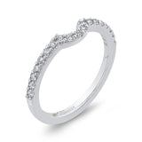 14 Kt White Gold Promezza Bridal Wedding Band