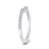 14 Kt White Gold Promezza Bridal Wedding Band