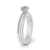 14 Kt White Gold Promezza Bridal Engagement Ring