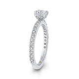 14 Kt White Gold Promezza Bridal Engagement Ring