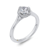 14 Kt White Gold Promezza Bridal Engagement Ring