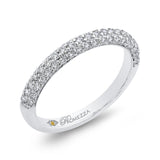 14 Kt White Gold Promezza Bridal Wedding Band