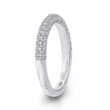 14 Kt White Gold Promezza Bridal Wedding Band