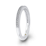 14 Kt White Gold Promezza Bridal Wedding Band