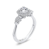 14 Kt White Gold Promezza Bridal Engagement Ring