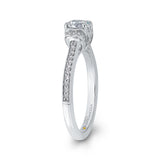 14 Kt White Gold Promezza Bridal Engagement Ring