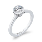 14 Kt White Gold Promezza Bridal Engagement Ring