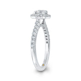 14 Kt White Gold Promezza Bridal Engagement Ring