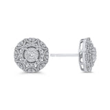 10 Kt White Gold Luminous Earrings Earrings