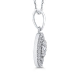 10 Kt White Gold Promezza Pendant Pendant