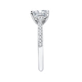 14 Kt White Gold Carizza Bridal Engagement Ring