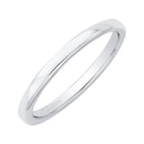 14 Kt White Gold Promezza Bridal Wedding Band