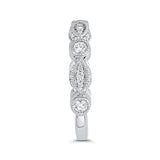 14 Kt White Gold Promezza Bridal Wedding Band