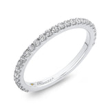 14 Kt White Gold Promezza Bridal Wedding Band