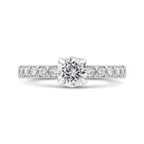 14 Kt White Gold Promezza Bridal Engagement Ring