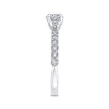 14 Kt White Gold Promezza Bridal Engagement Ring