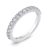 14 Kt White Gold Promezza Bridal Wedding Band