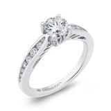 14 Kt White Gold Promezza Bridal Engagement Ring