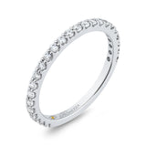 14 Kt White Gold Promezza Bridal Wedding Band