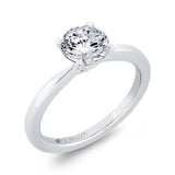 14 Kt White Gold Carizza Bridal Engagement Ring