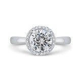 14 Kt White Gold Promezza Bridal Engagement Ring