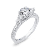 14 Kt White Gold Promezza Bridal Engagement Ring