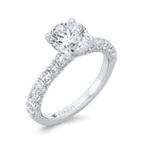 14 Kt White Gold Promezza Bridal Engagement Ring