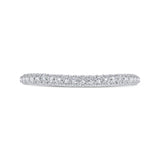 14 Kt White Gold Promezza Bridal Wedding Band