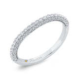 14 Kt White Gold Promezza Bridal Wedding Band