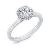 14 Kt White Gold Promezza Bridal Engagement Ring