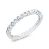 14 Kt White Gold Promezza Bridal Wedding Band