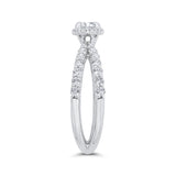 14 Kt White Gold Promezza Bridal Engagement Ring