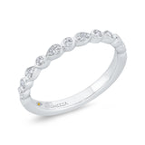 14 Kt White Gold Promezza Bridal Wedding Band