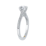 14 Kt White Gold Promezza Bridal Engagement Ring