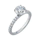 14 Kt White Gold Promezza Bridal Engagement Ring