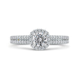 14 Kt White Gold Promezza Bridal Engagement Ring