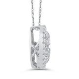 14 Kt White Gold Promezza Pendant Pendant