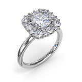 Graduated Diamond Engagement Ring